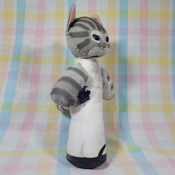 Vintage 1988 Applause Dolly Cats stand up plush cloth cat doll - Picture 6 of 7